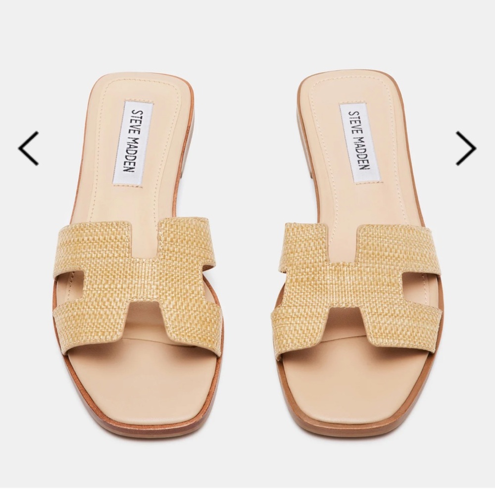 ⚡️Steve Madden HADYN sandal - Raffia ✨